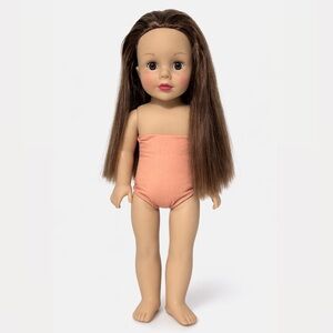 Madame Alexander 18” Long Hair Brunette Jointed Poseable Figure Play Doll 63205